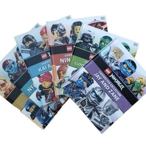 LEGO Ninjago Book Character Set - Incomplete‎ - 6 Out Of 8
